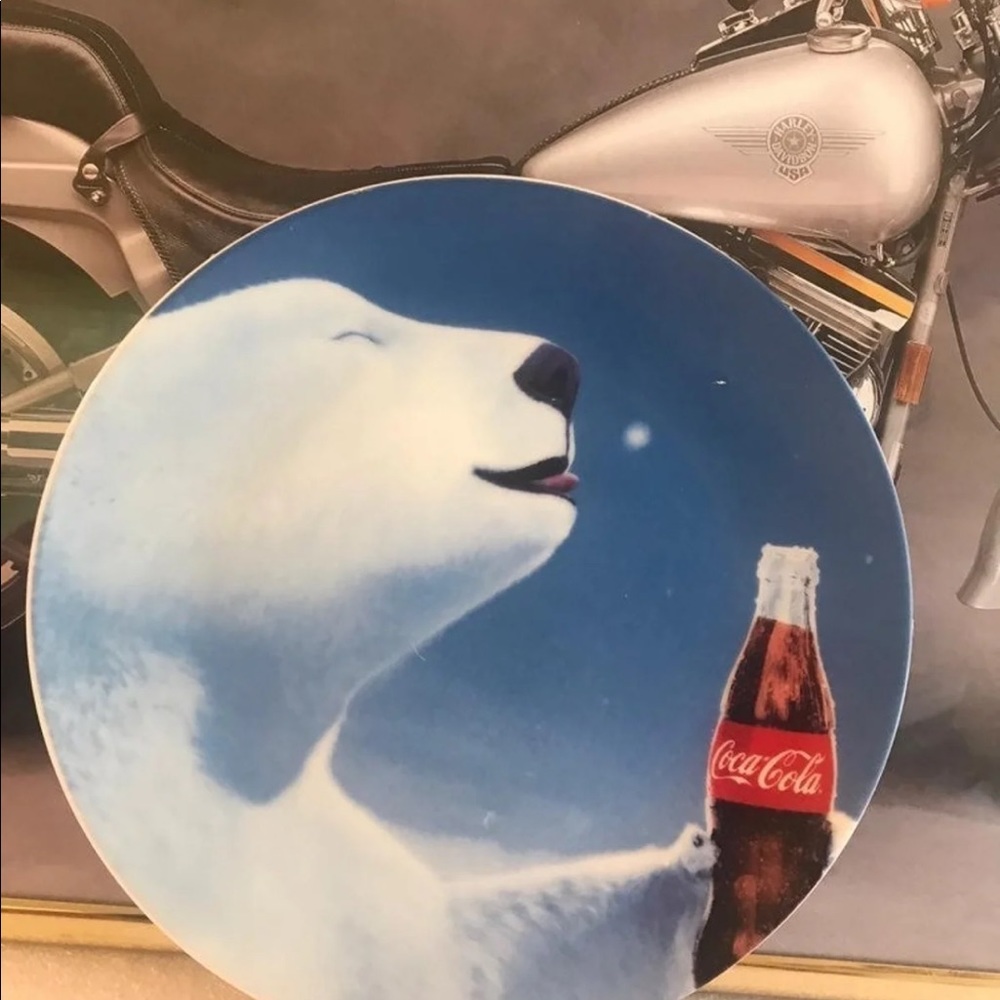 Vintage Coca Cola collectible plate